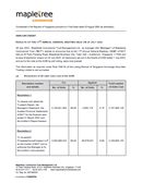 Results of 11th Annual General Meeting Held on 29 July 2022